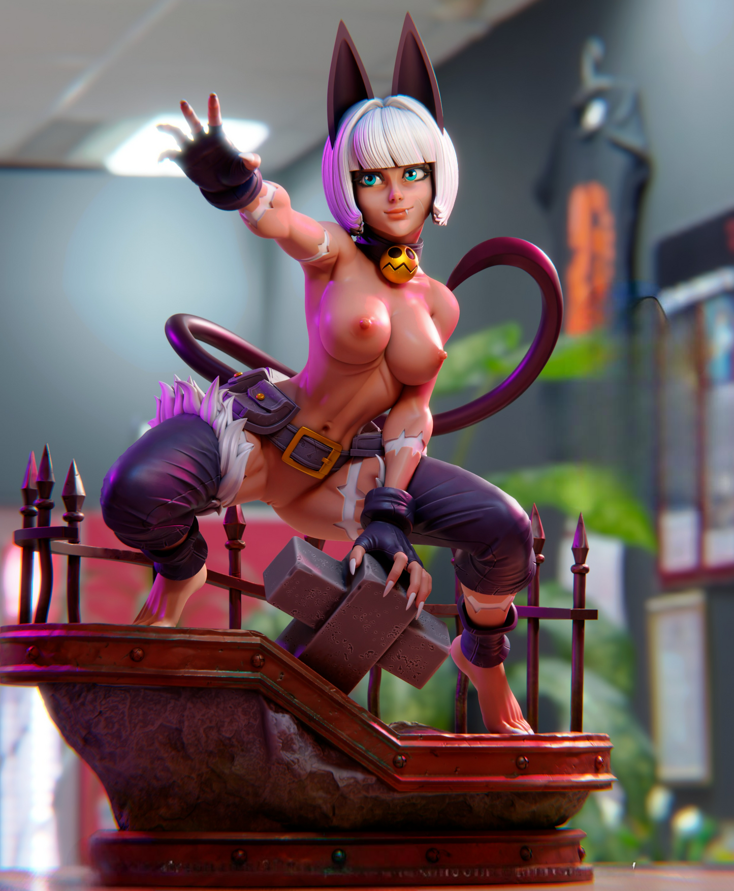 2748 Ms. Fortune NSFW - Skullgirls - STL 3D Print Files