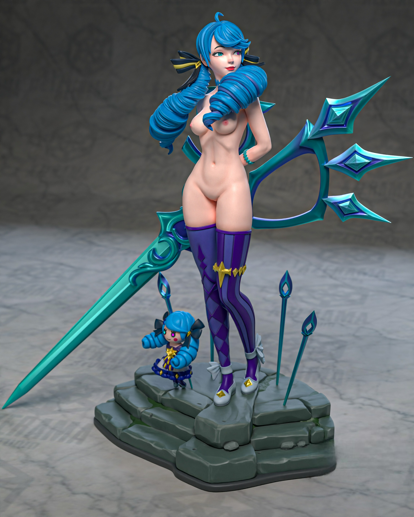 2749 Gwen NSFW - League of Legends - STL 3D Print Files