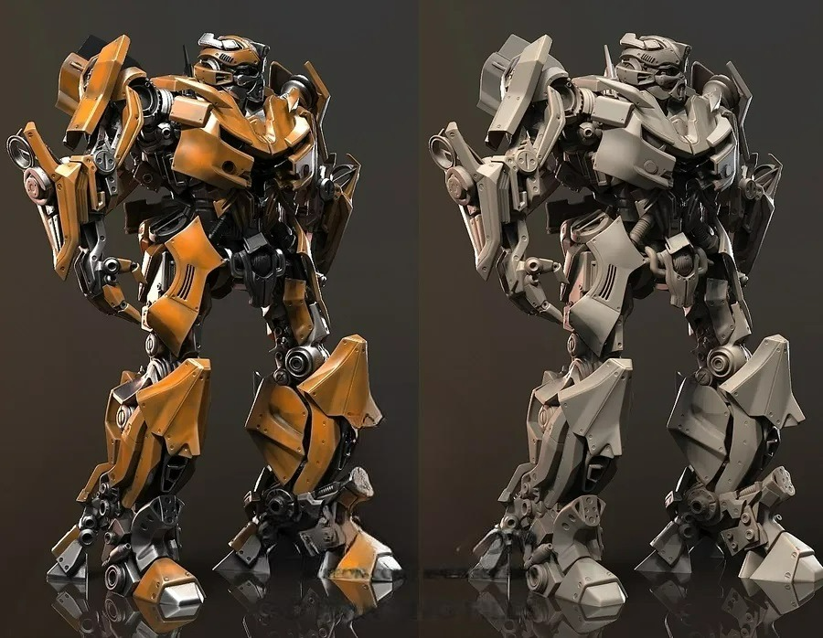 2761 Bumblebee - Transformers - STL 3D Print Files