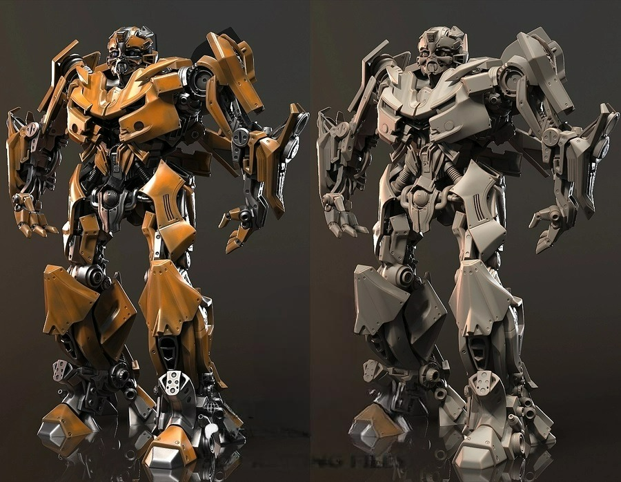 2761 Bumblebee - Transformers - STL 3D Print Files