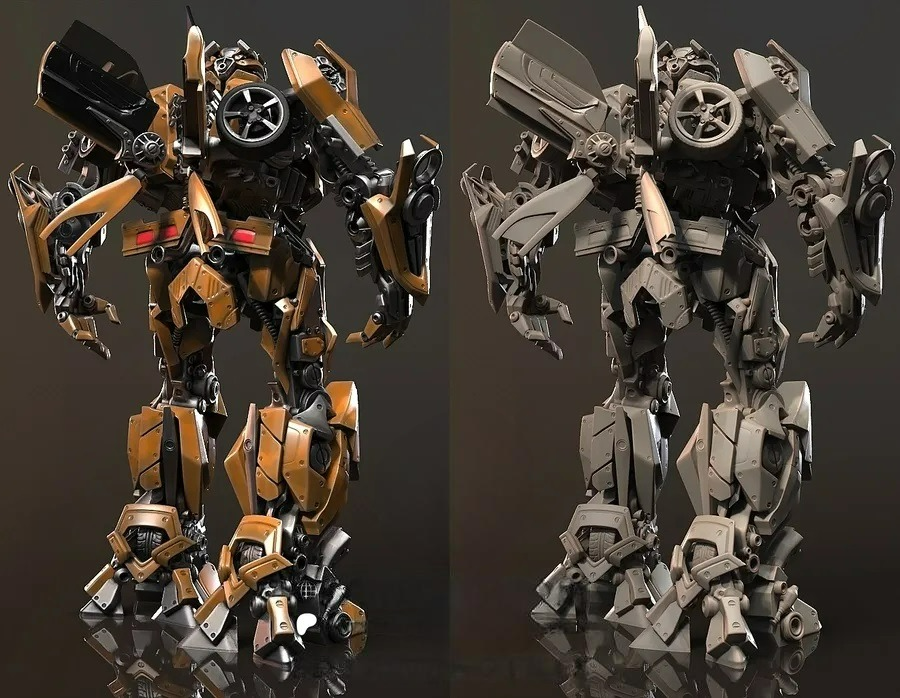 2761 Bumblebee - Transformers - STL 3D Print Files