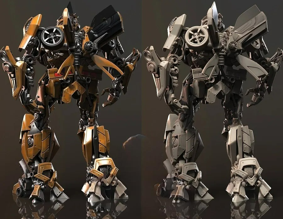 2761 Bumblebee - Transformers - STL 3D Print Files