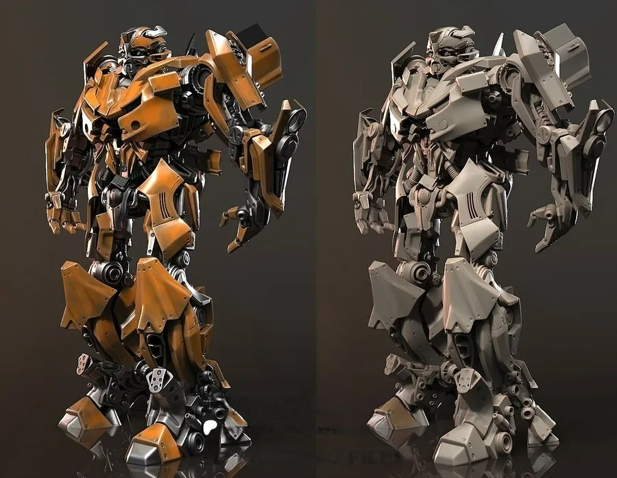 2761 Bumblebee - Transformers - STL 3D Print Files