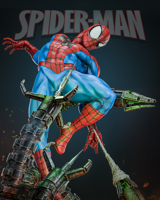 2762 Spider-Man DIORAMA - Marvel Comics - STL 3D Print Files