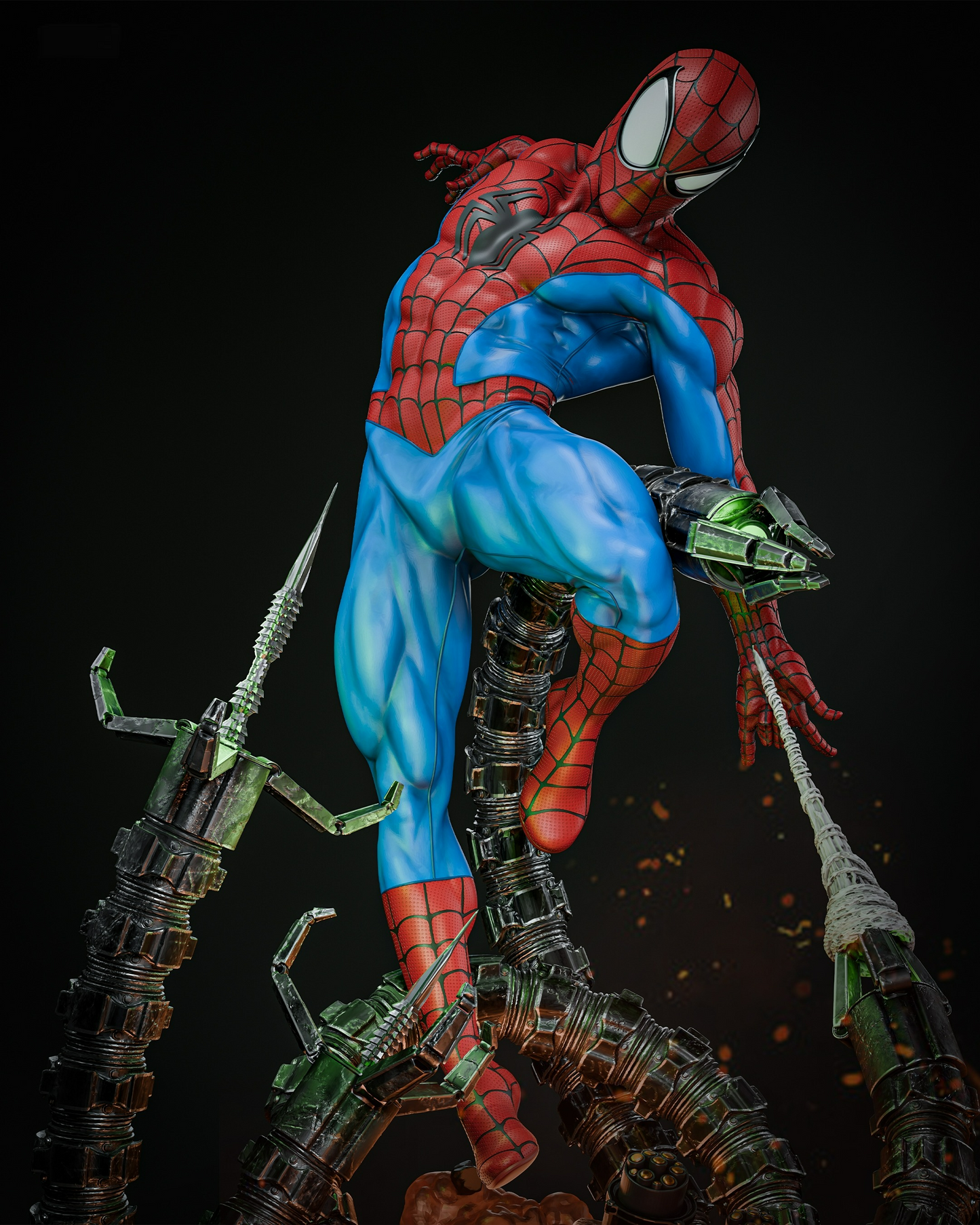 2762 Spider-Man DIORAMA - Marvel Comics - STL 3D Print Files