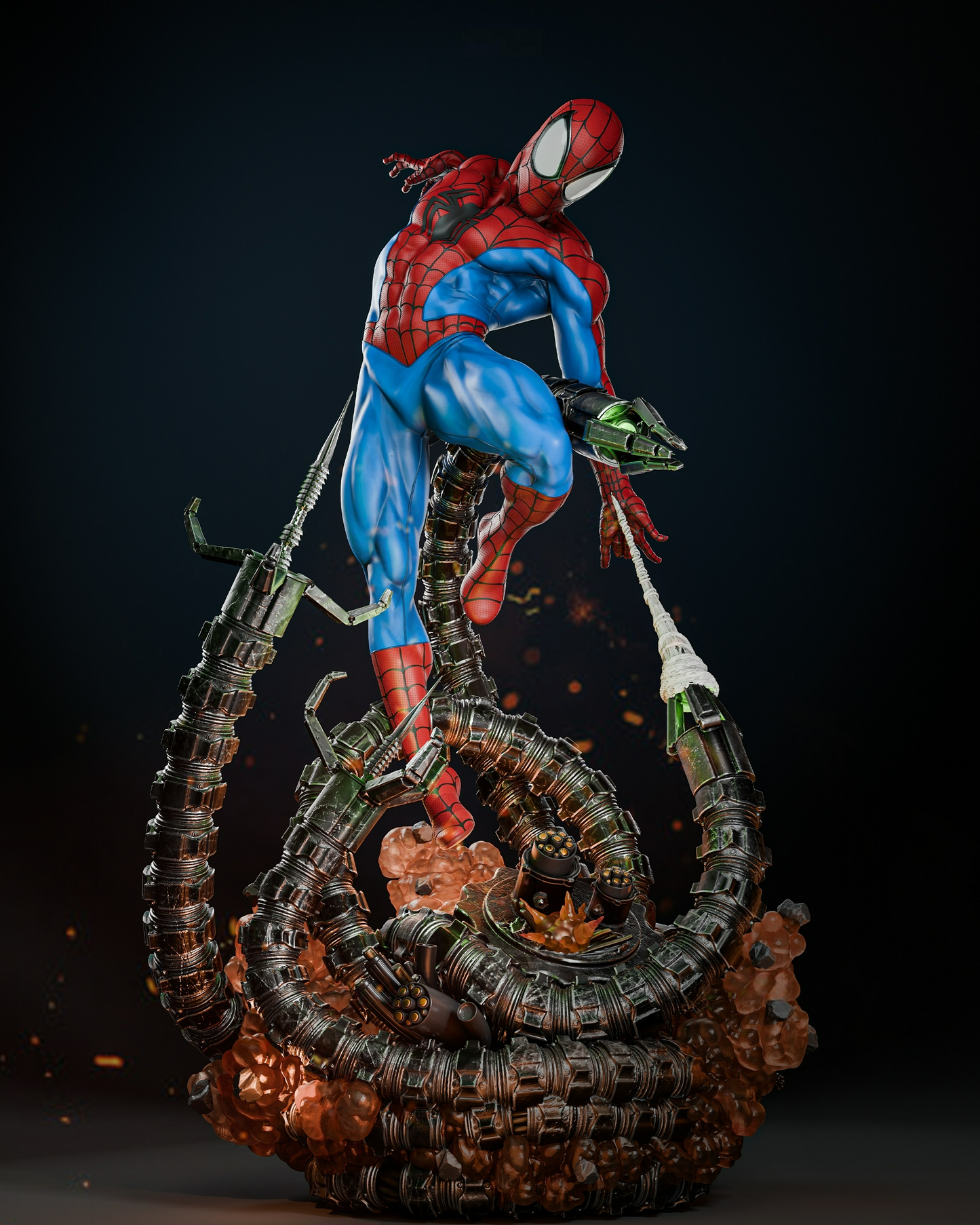 2762 Spider-Man DIORAMA - Marvel Comics - STL 3D Print Files