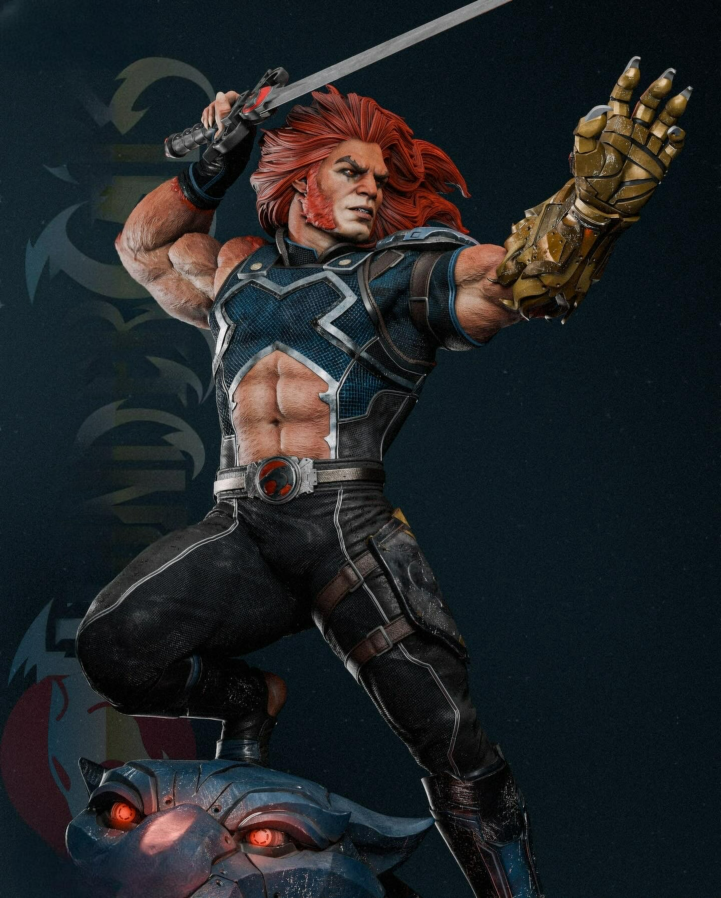 2763 Lion-O - ThunderCats - STL 3D Print Files