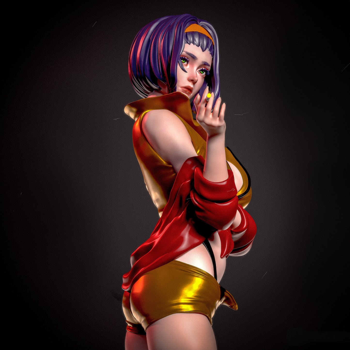 2767 Faye Valentine NSFW - Cowboy Bebop - STL 3D Print Files