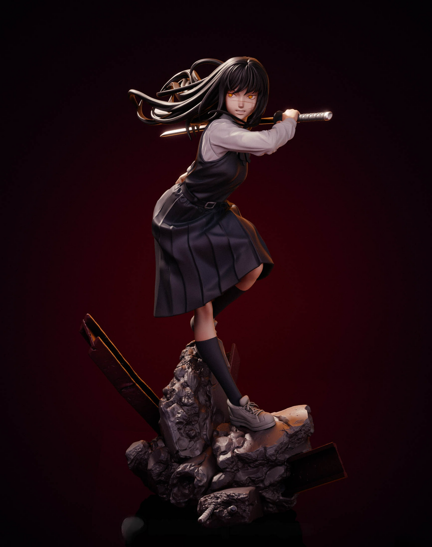 2769 Yoru Asa - Chainsaw Man - STL 3D Print Files