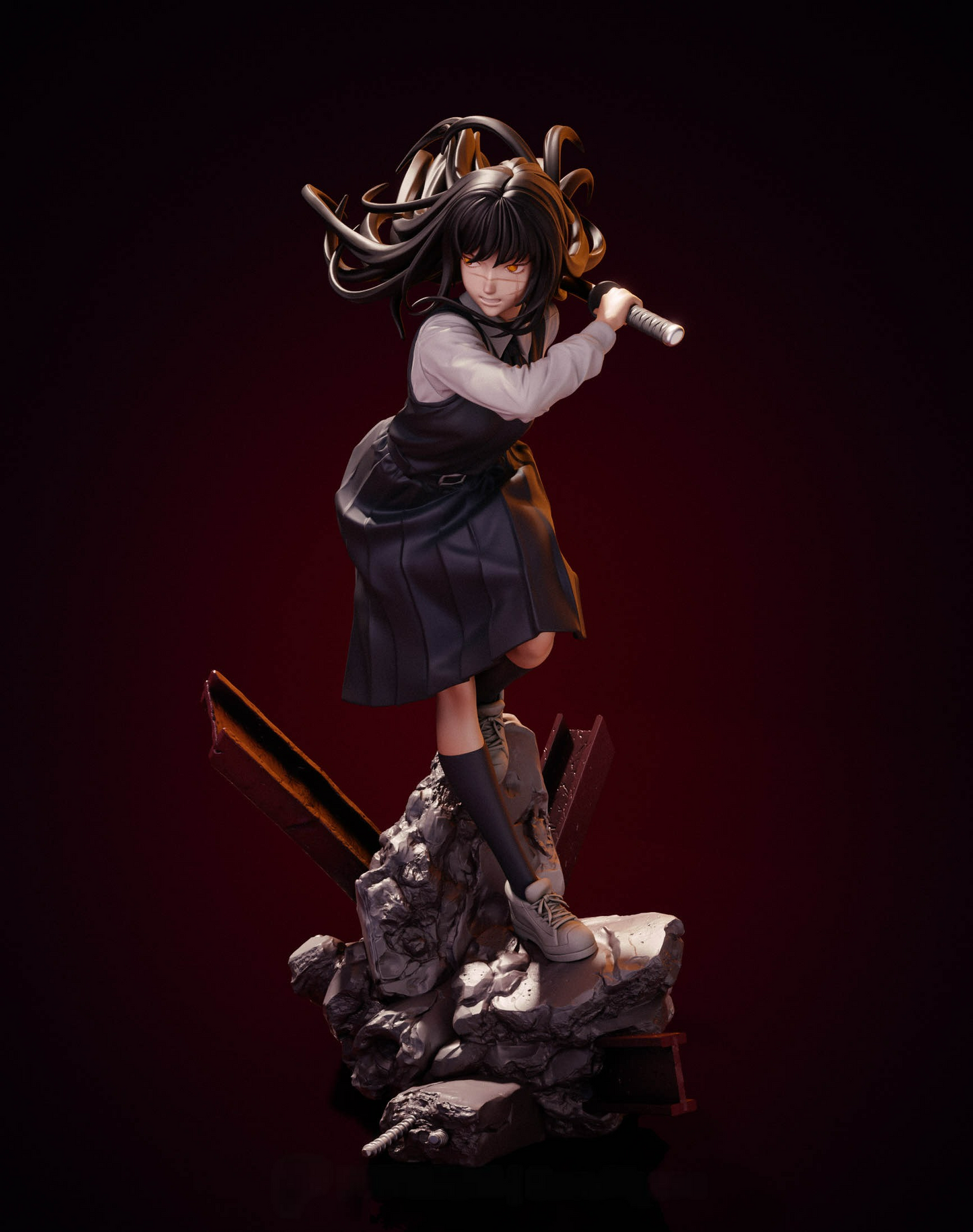 2769 Yoru Asa - Chainsaw Man - STL 3D Print Files