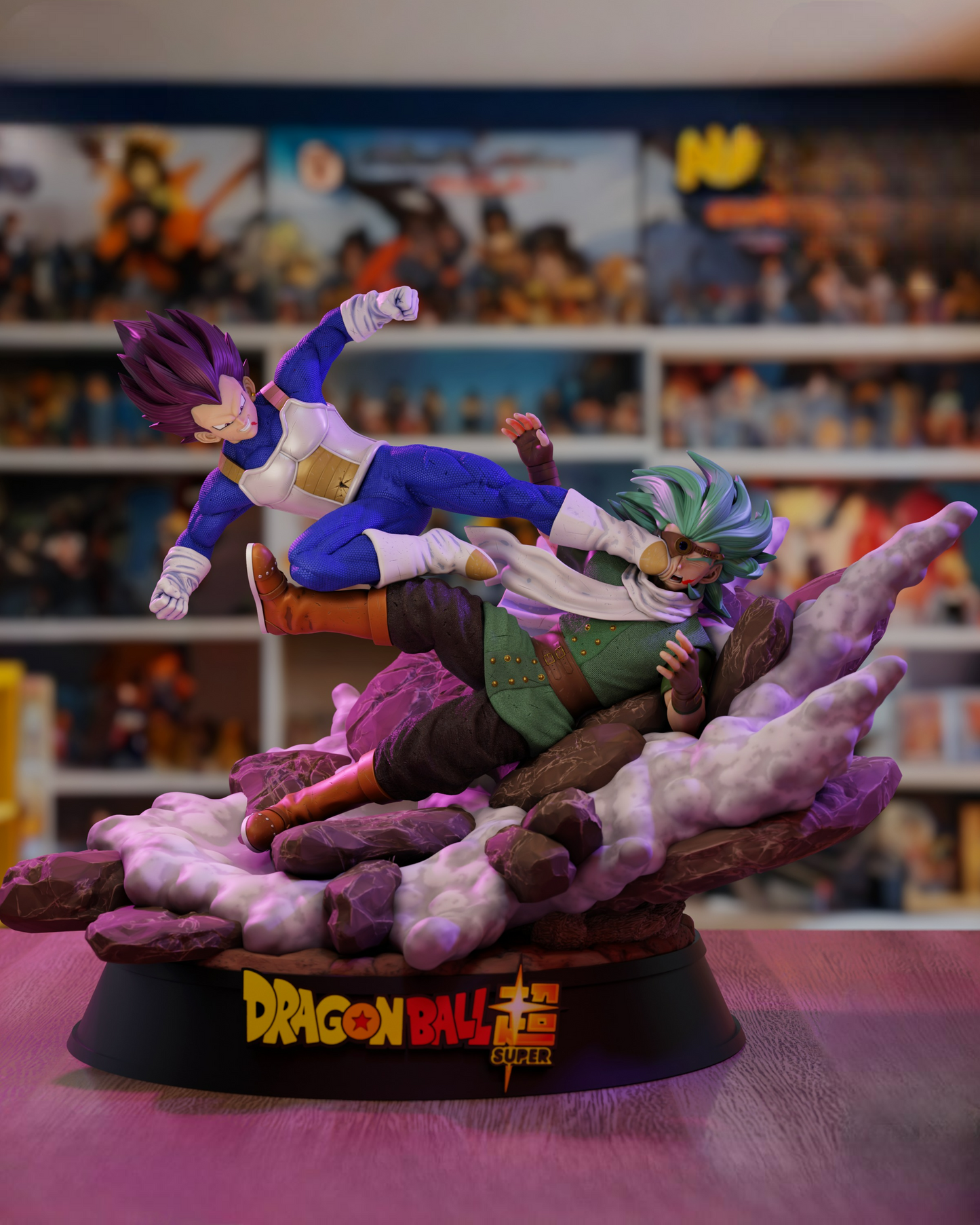 2771 Vegeta Ultra Ego VS Granolah - Dragon Ball Super - STL 3D Print Files