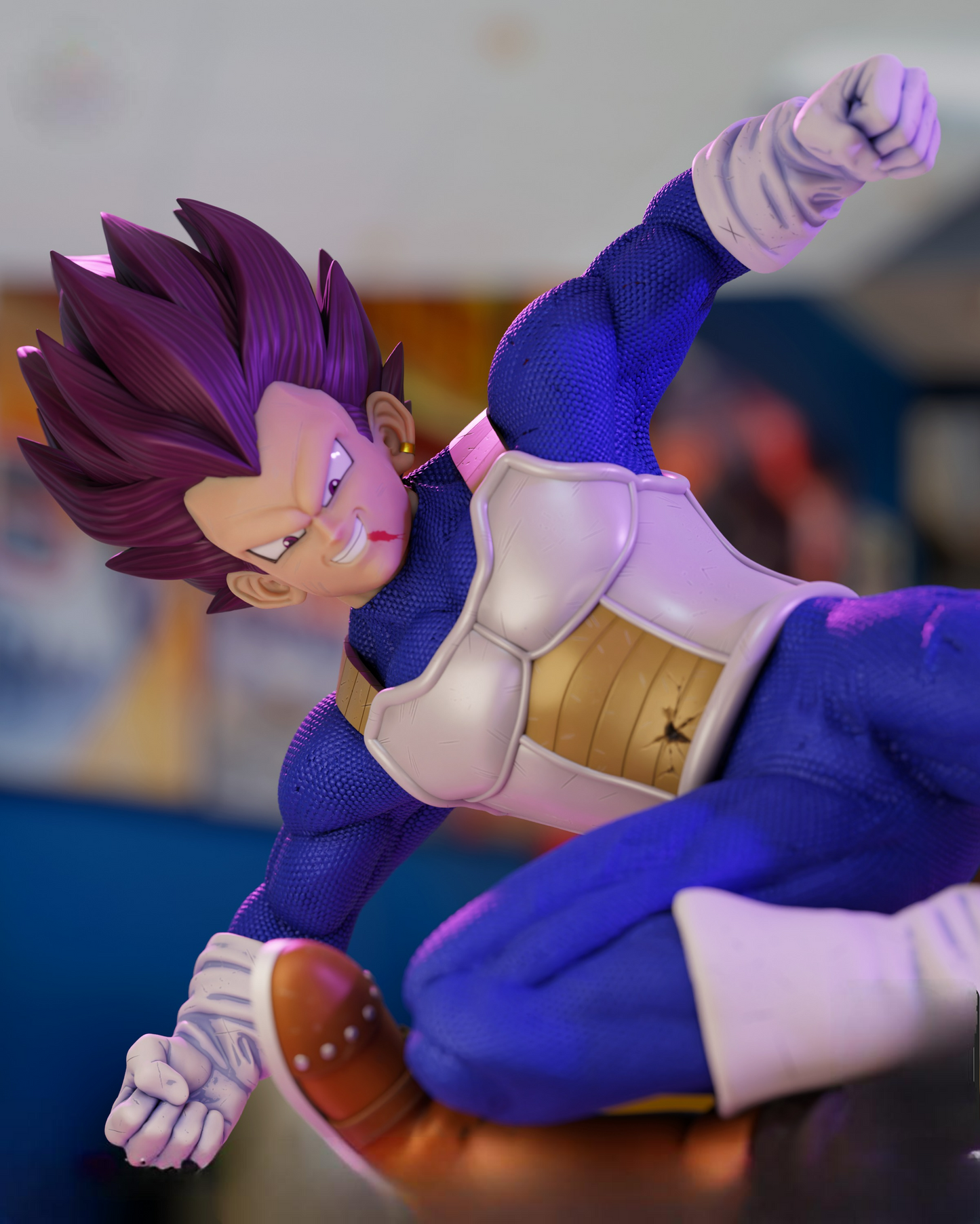 2771 Vegeta Ultra Ego VS Granolah - Dragon Ball Super - STL 3D Print Files