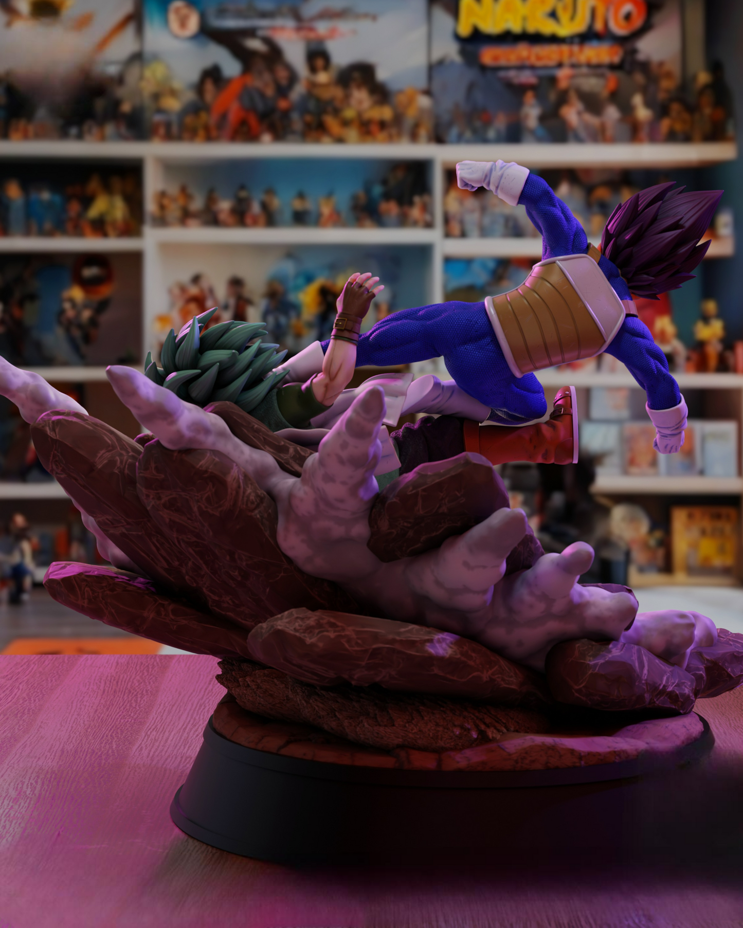 2771 Vegeta Ultra Ego VS Granolah - Dragon Ball Super - STL 3D Print Files