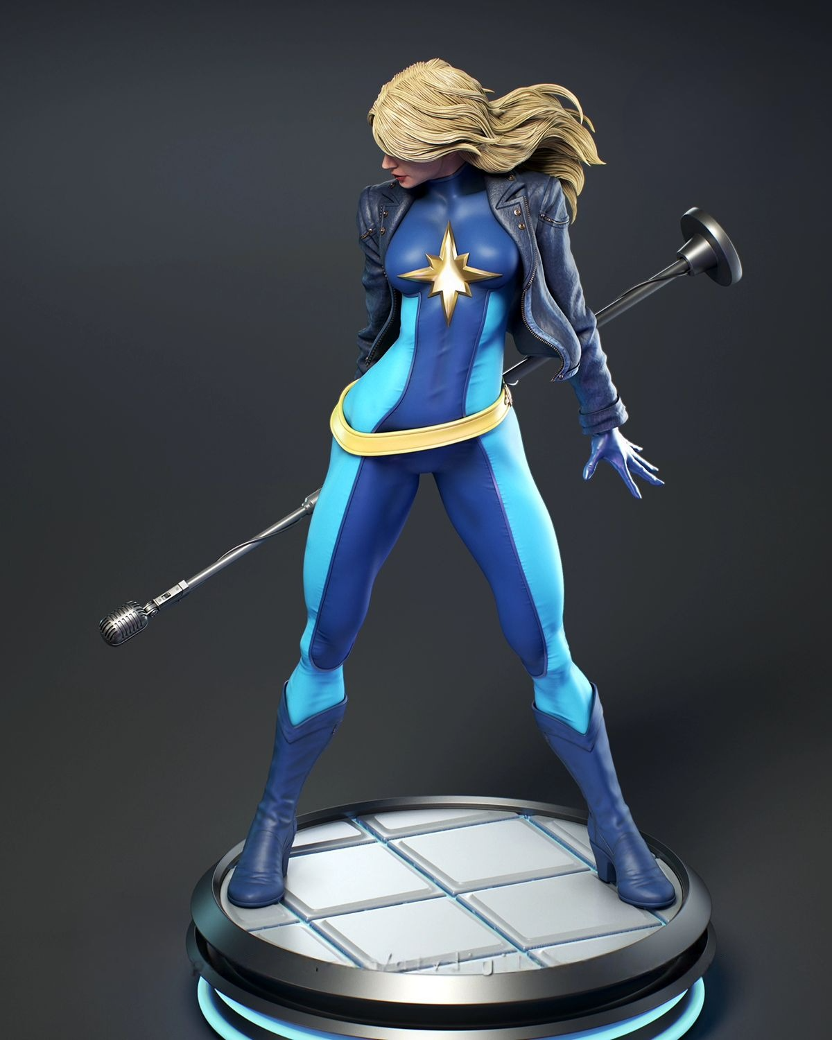 2778 Dazzler - X-Men - STL 3D Print Files