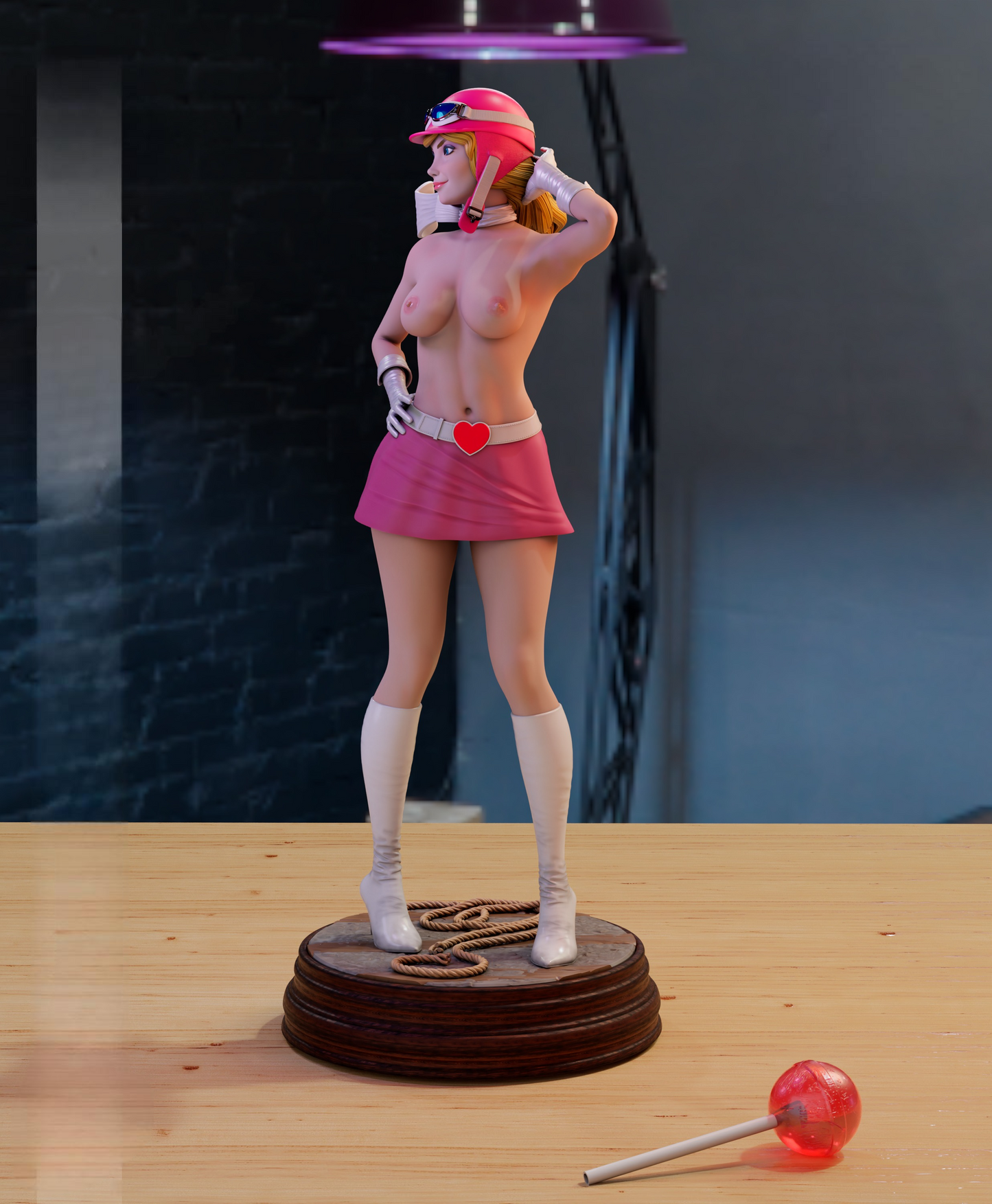 2782 Penelope Pitstop NSFW - Wacky Races - STL 3D Print Files