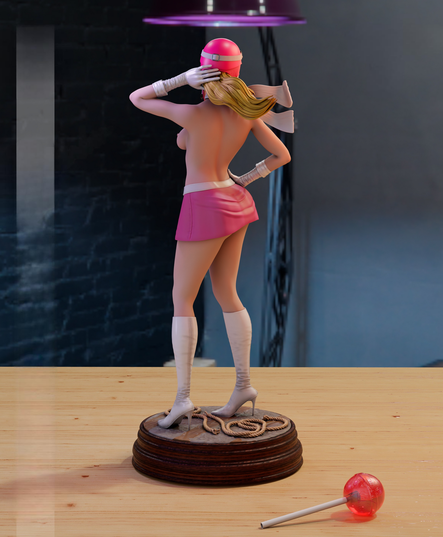 2782 Penelope Pitstop NSFW - Wacky Races - STL 3D Print Files