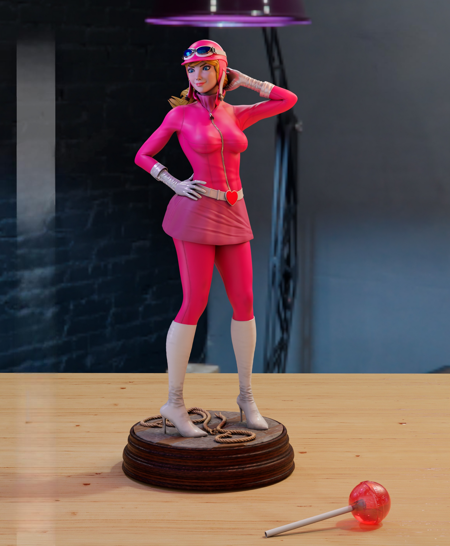 2782 Penelope Pitstop NSFW - Wacky Races - STL 3D Print Files