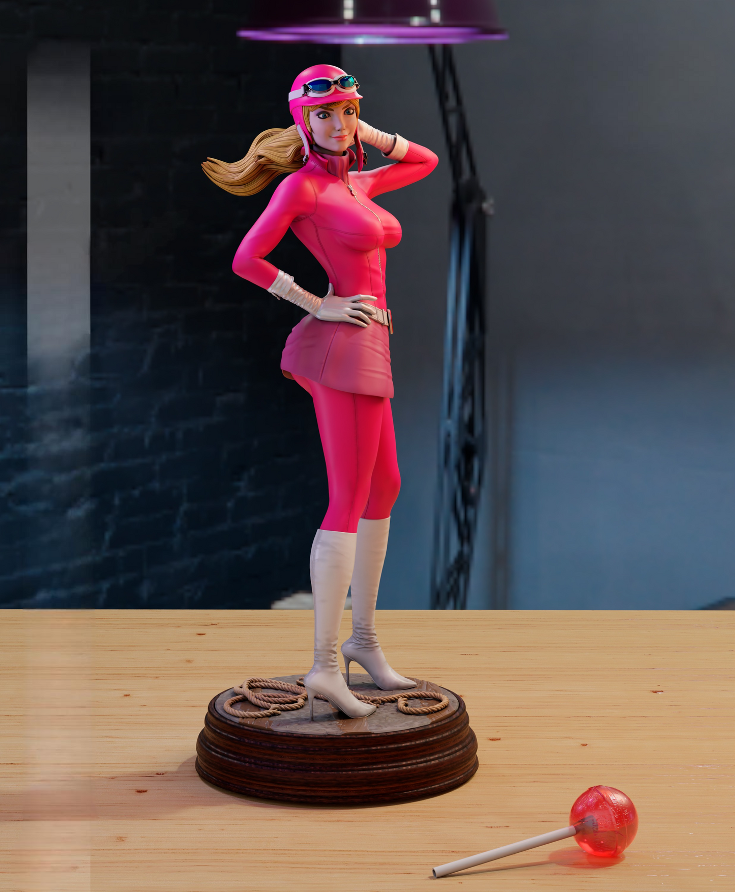 2782 Penelope Pitstop NSFW - Wacky Races - STL 3D Print Files