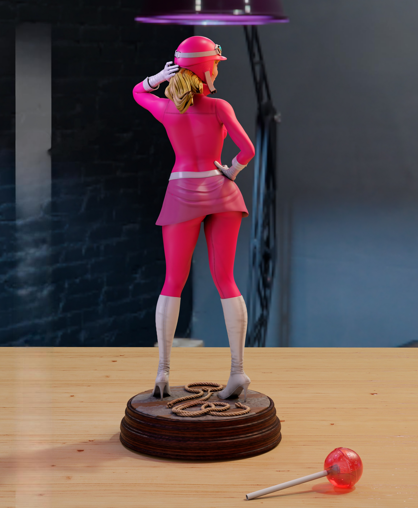 2782 Penelope Pitstop NSFW - Wacky Races - STL 3D Print Files