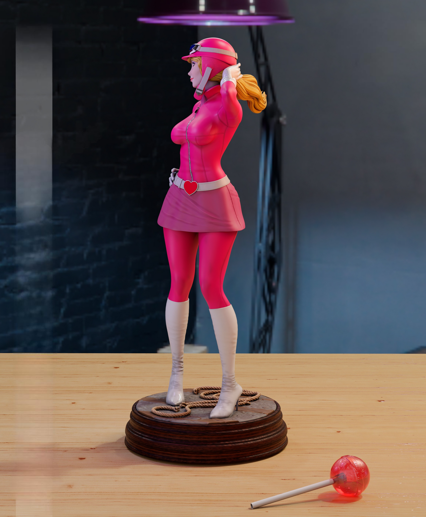 2782 Penelope Pitstop NSFW - Wacky Races - STL 3D Print Files