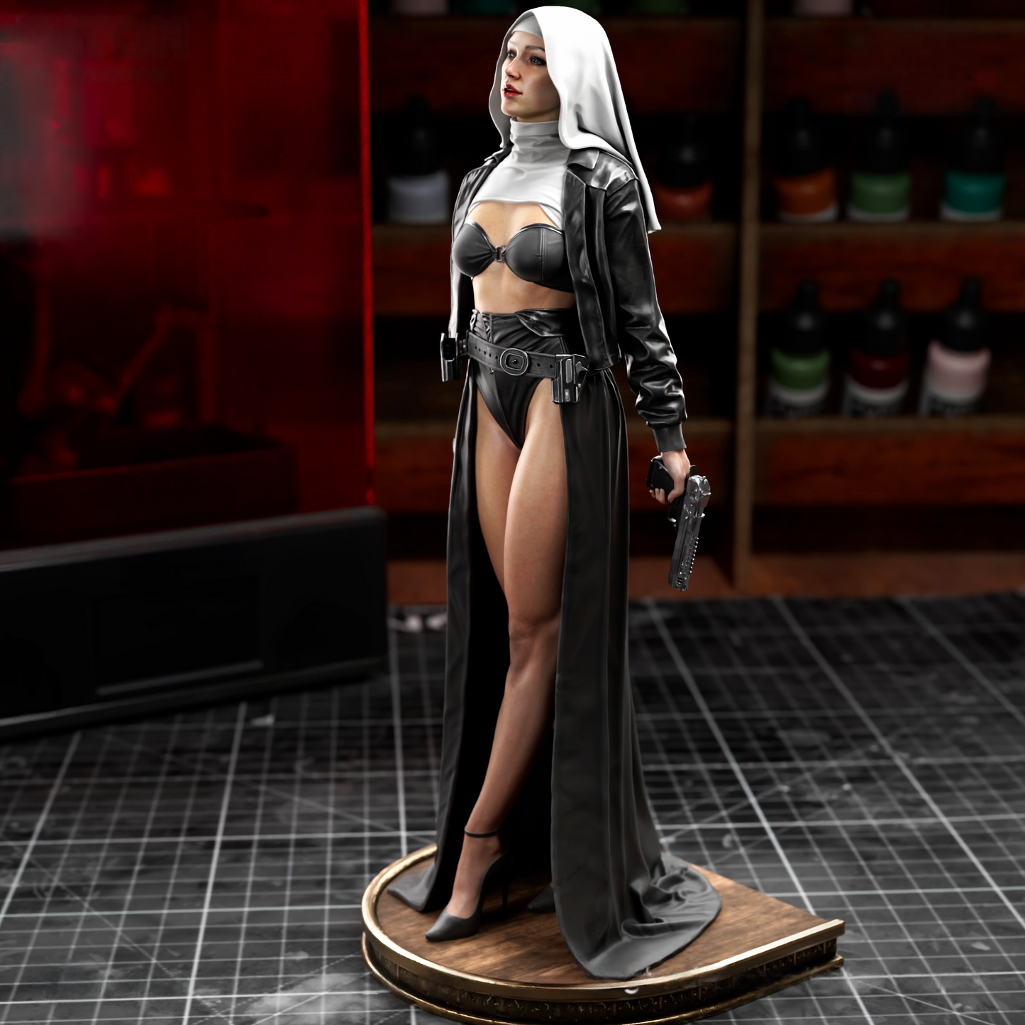 2785 Hunter Nun - STL 3D Print Files