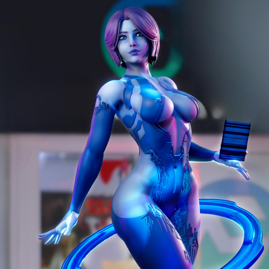 2792 Cortana NSFW - Halo - STL 3D Print Files