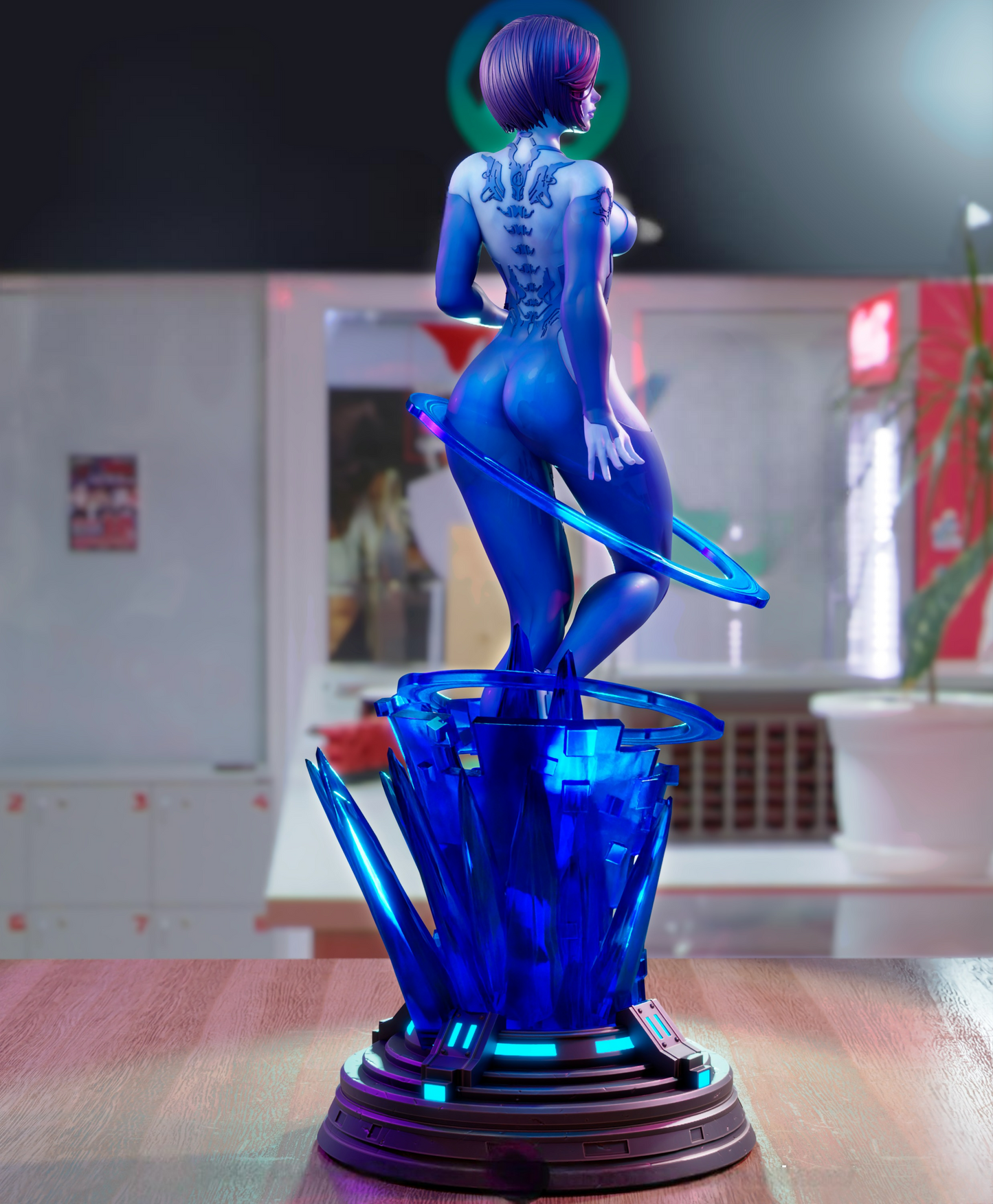 2792 Cortana NSFW - Halo - STL 3D Print Files