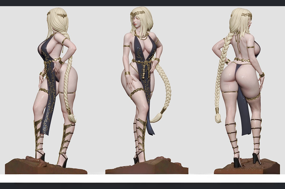 2796 Queen Marika NSFW - Elden Ring - STL 3D Print Files