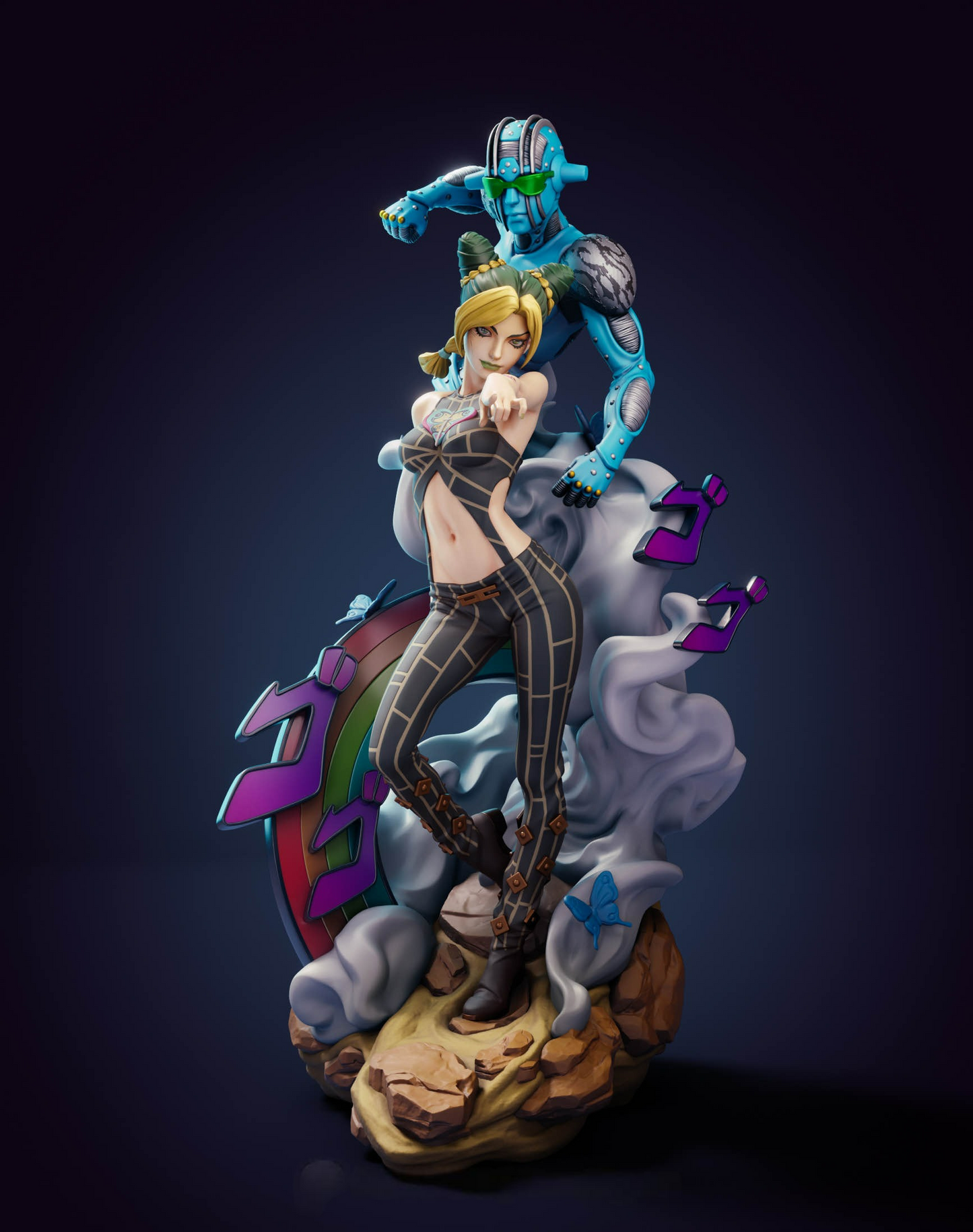 2797 Jolyne Cujoh - JoJo's Bizarre - STL 3D Print Files