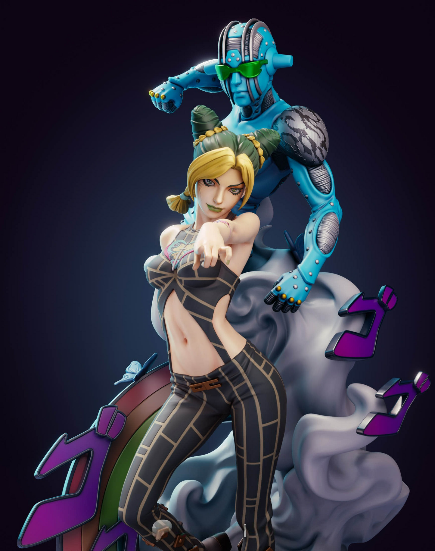 2797 Jolyne Cujoh - JoJo's Bizarre - STL 3D Print Files