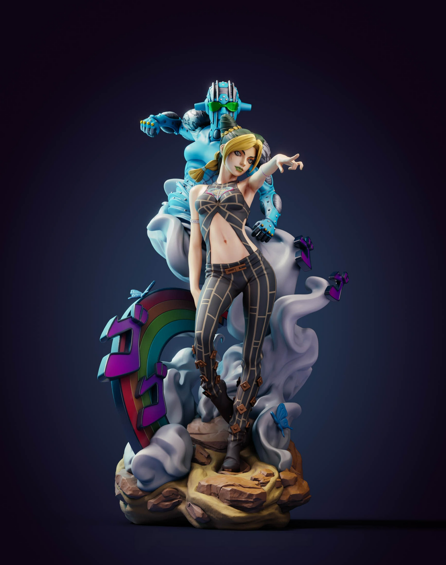 2797 Jolyne Cujoh - JoJo's Bizarre - STL 3D Print Files