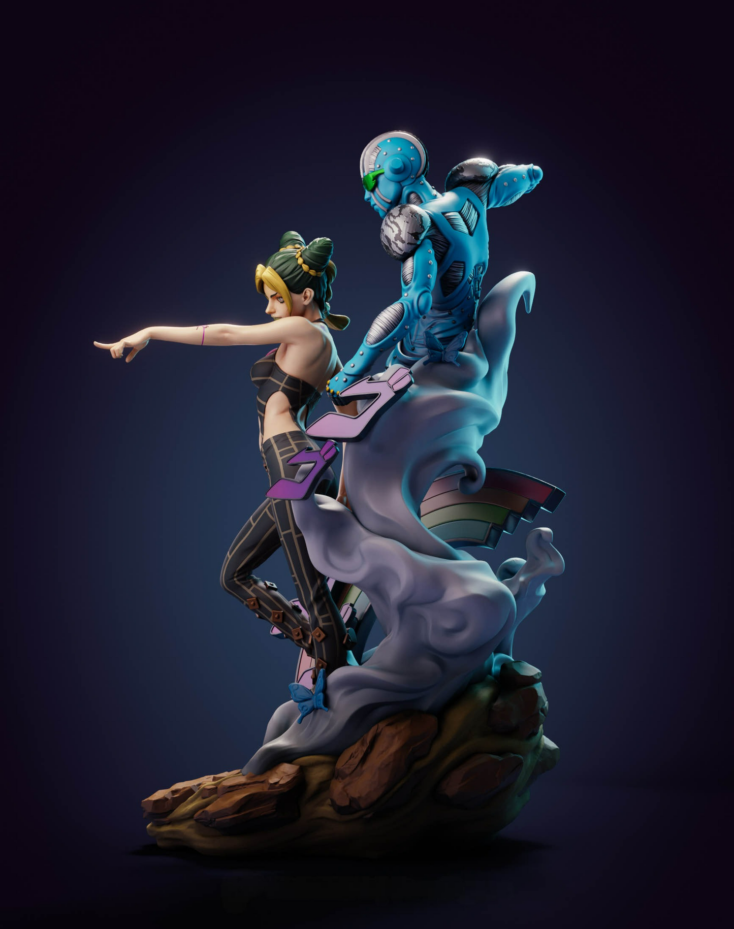 2797 Jolyne Cujoh - JoJo's Bizarre - STL 3D Print Files