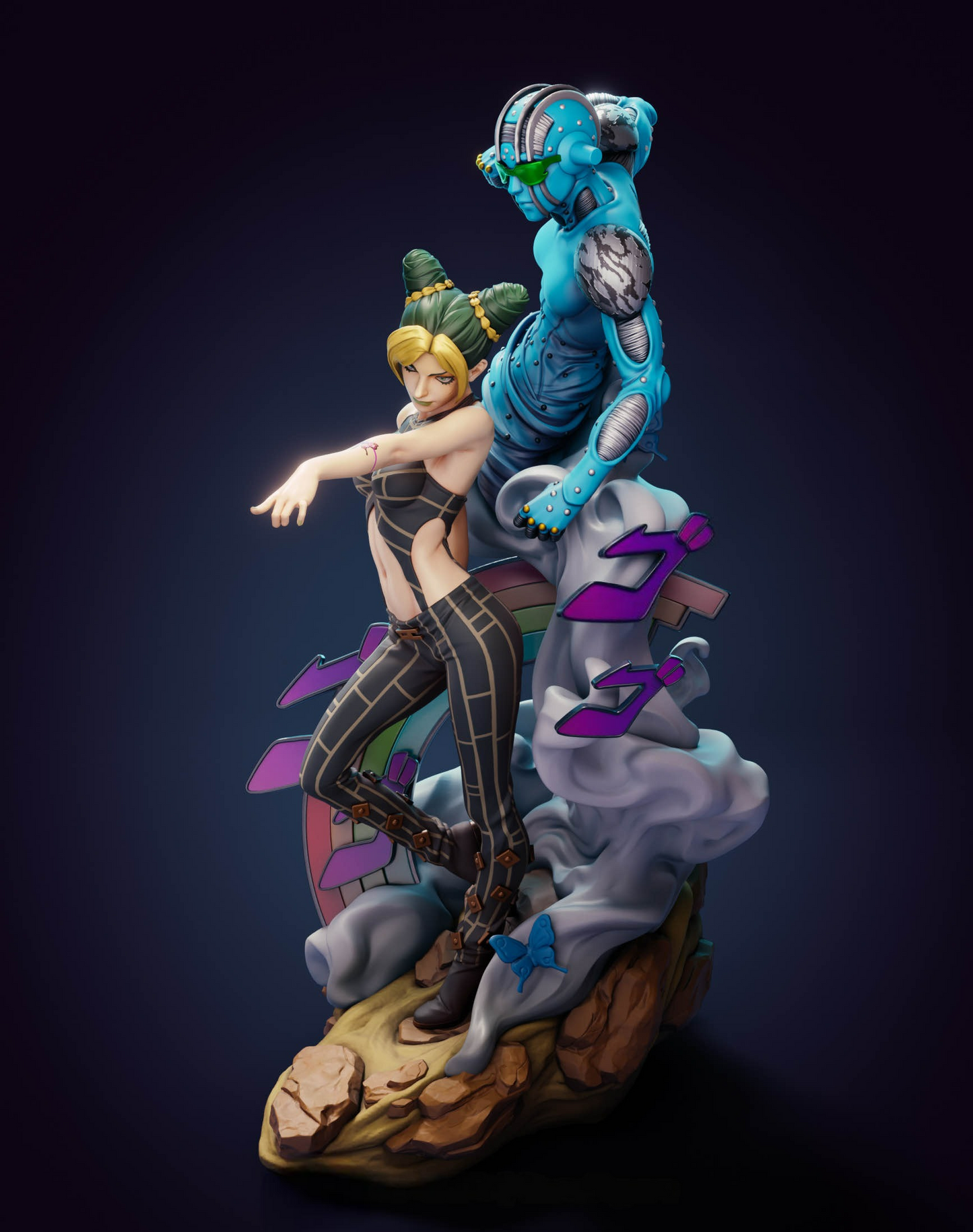 2797 Jolyne Cujoh - JoJo's Bizarre - STL 3D Print Files