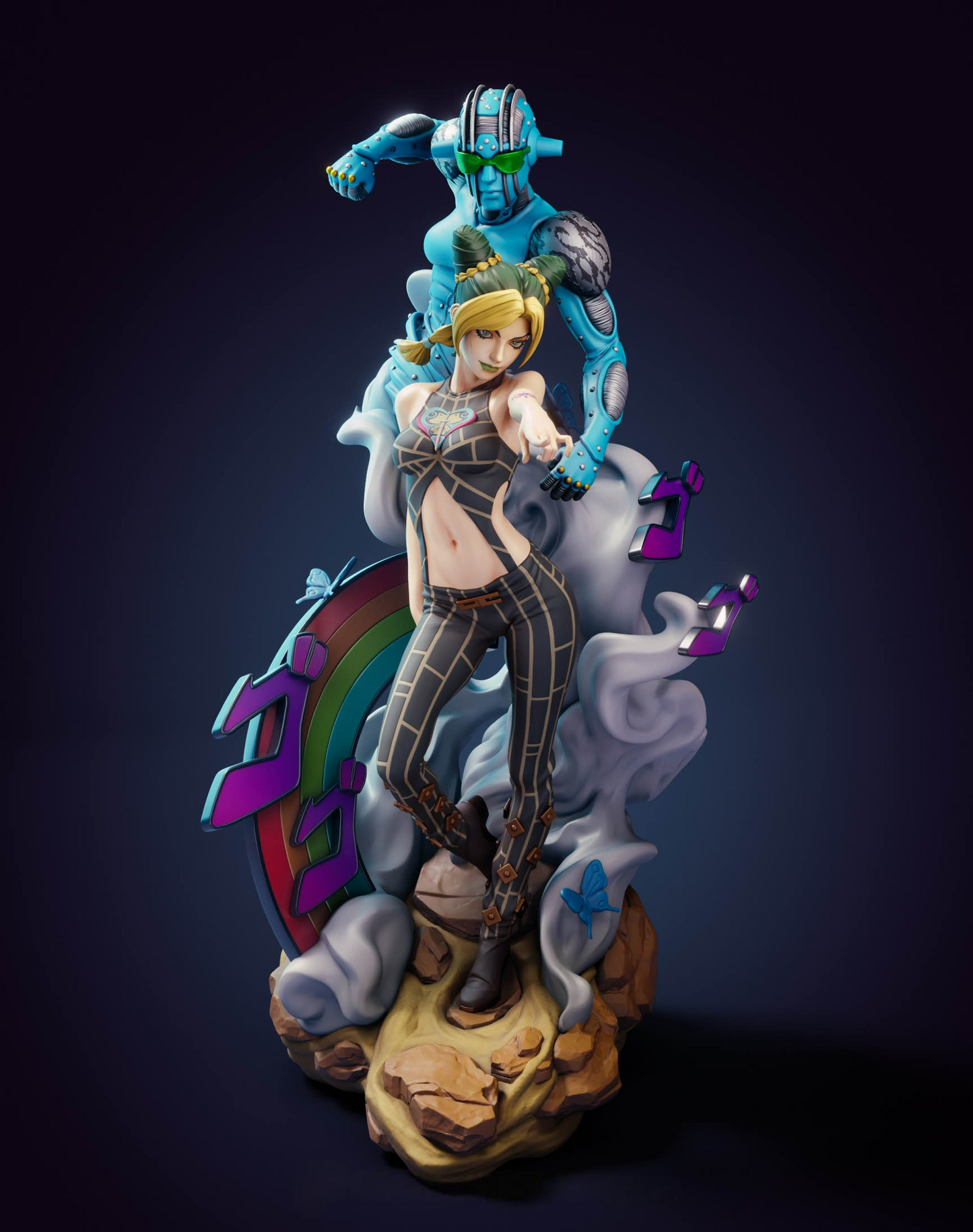 2797 Jolyne Cujoh - JoJo's Bizarre - STL 3D Print Files