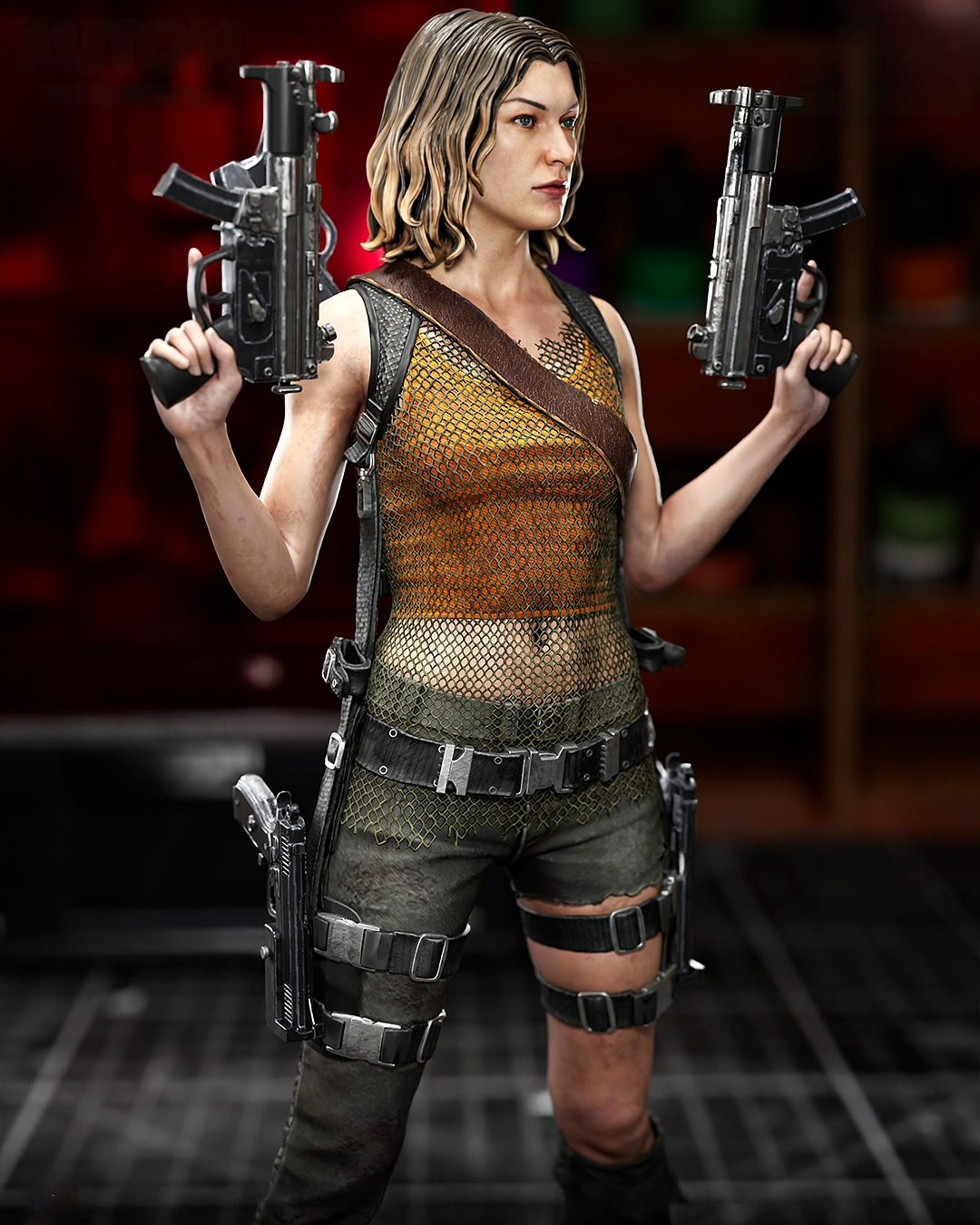 2804 Alice - Resident Evil - STL 3D Print Files