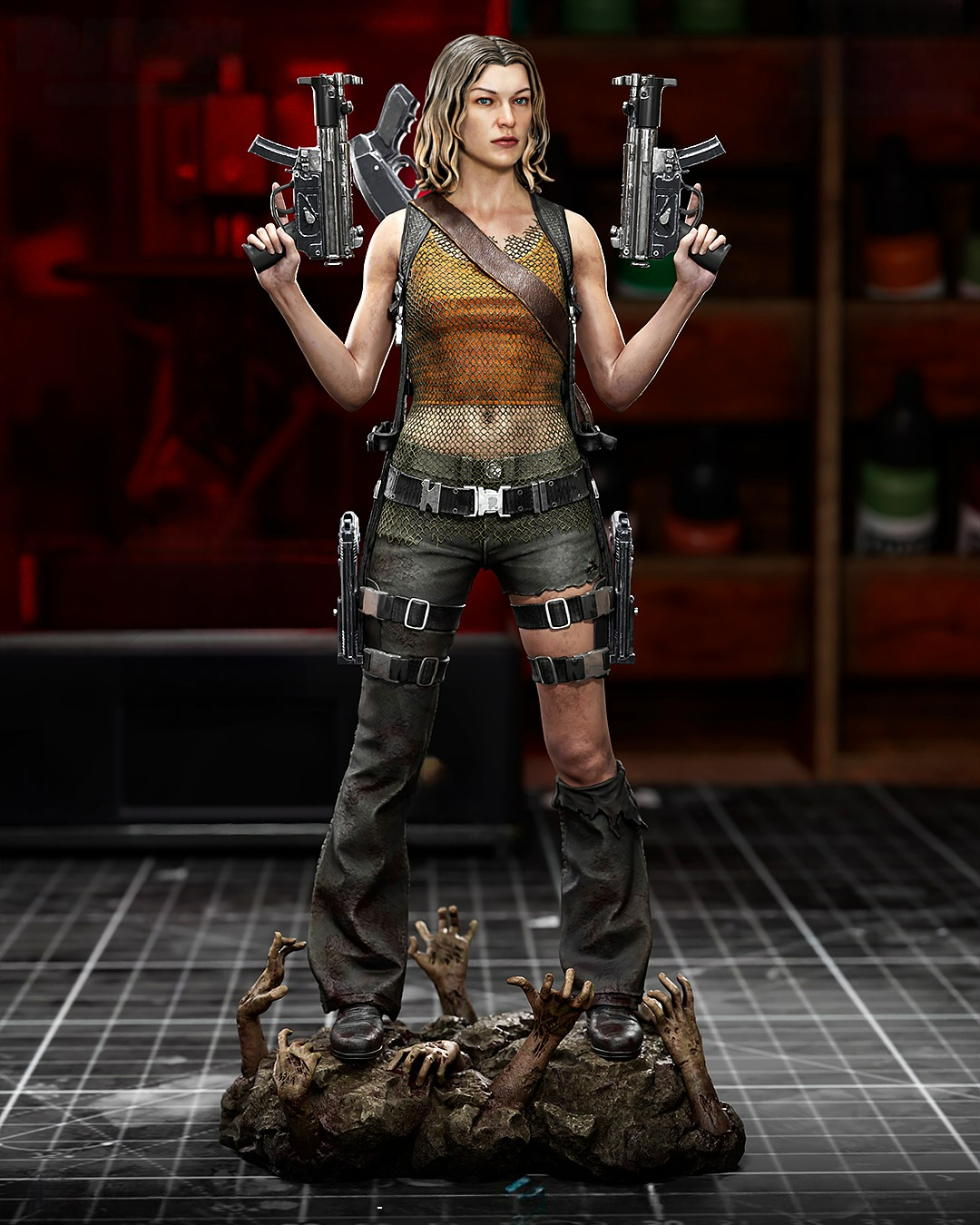 2804 Alice - Resident Evil - STL 3D Print Files