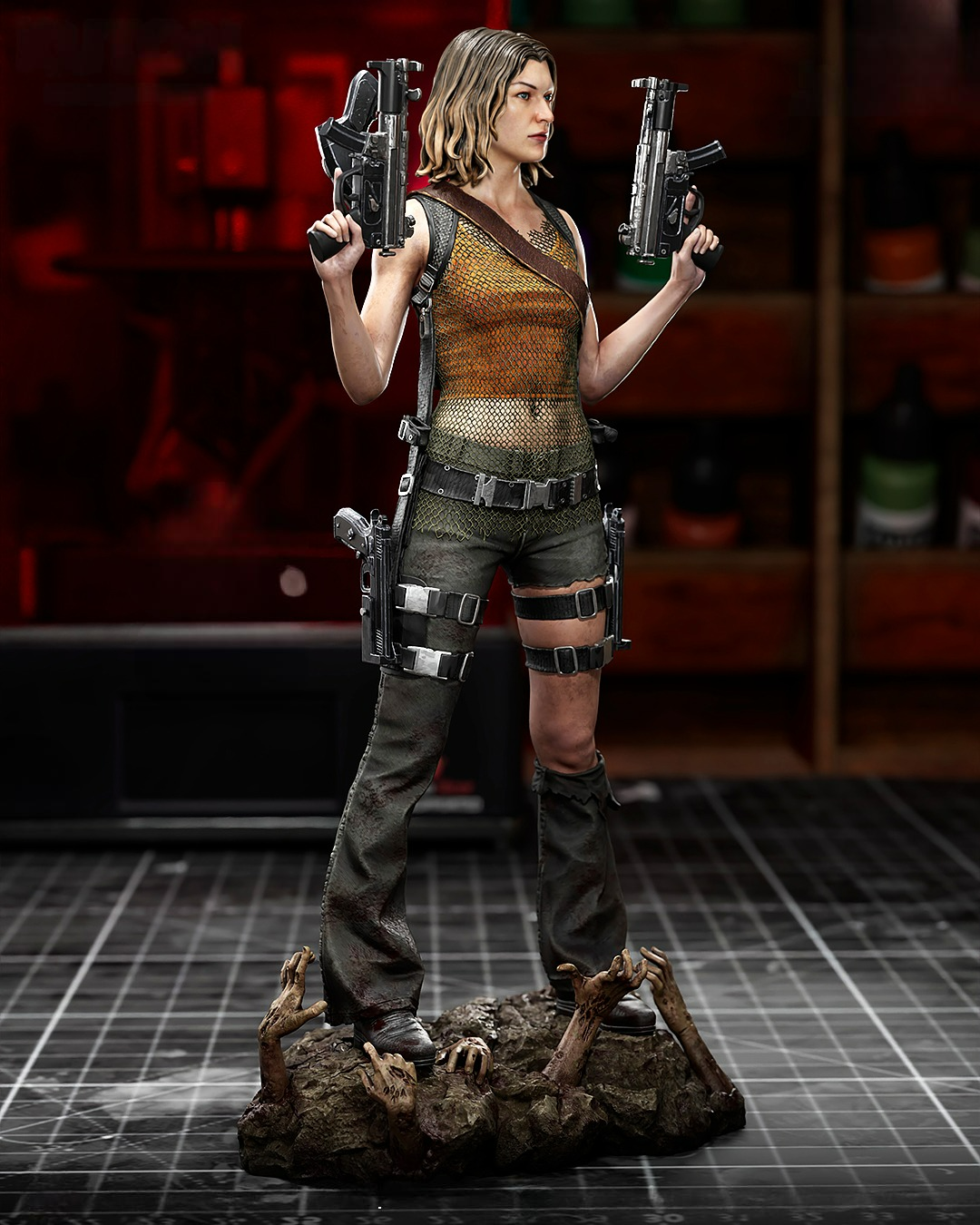 2804 Alice - Resident Evil - STL 3D Print Files