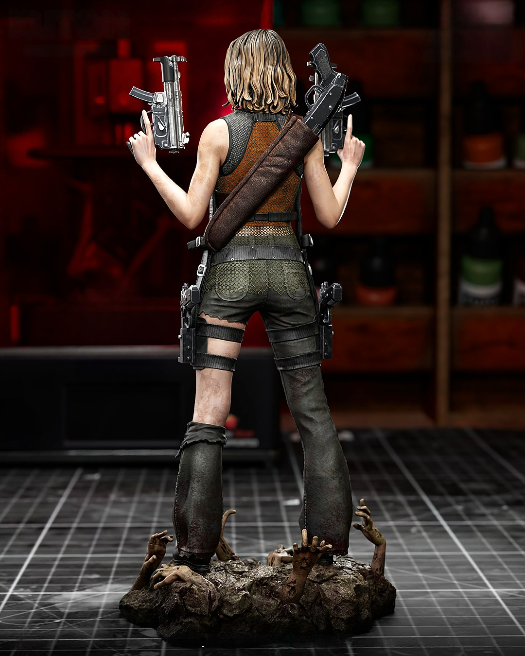 2804 Alice - Resident Evil - STL 3D Print Files