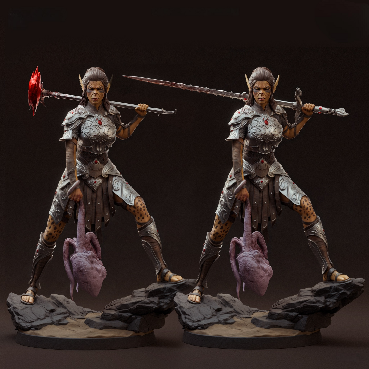 2813 Lae'zel - Baldurs Gate 3 - STL 3D Print Files