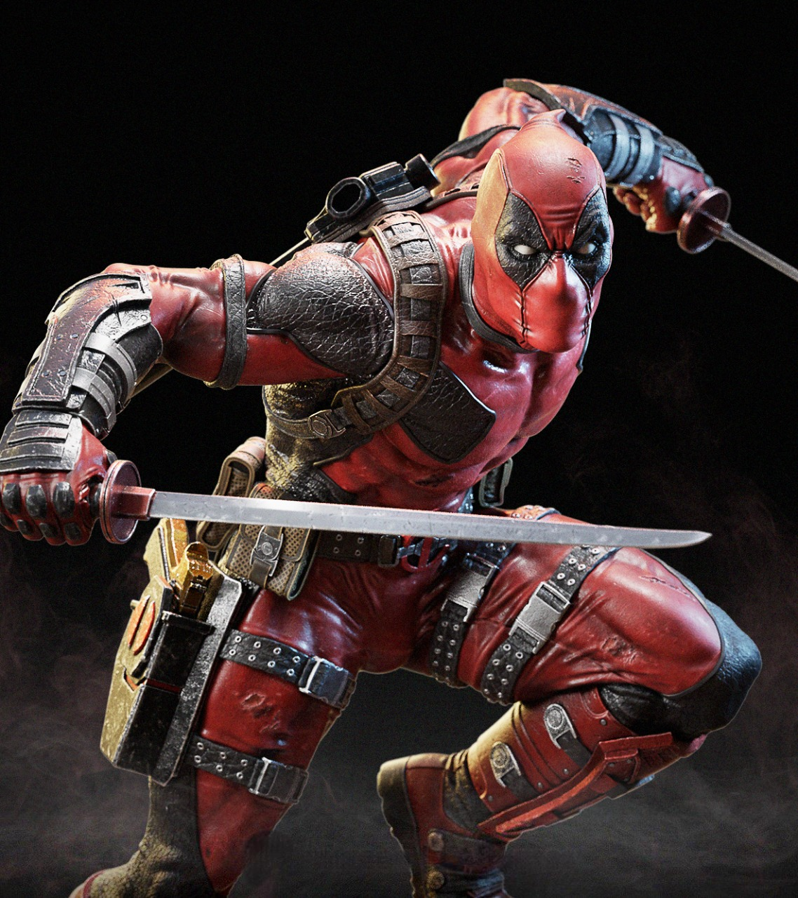 2816 Deadpool - Marvel Comics - STL 3D Print Files