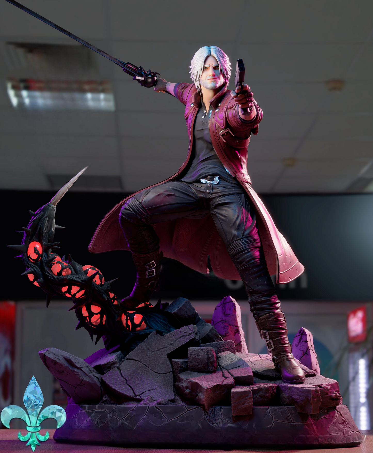 2826 Dante - Devil May Cry - STL 3D Print Files