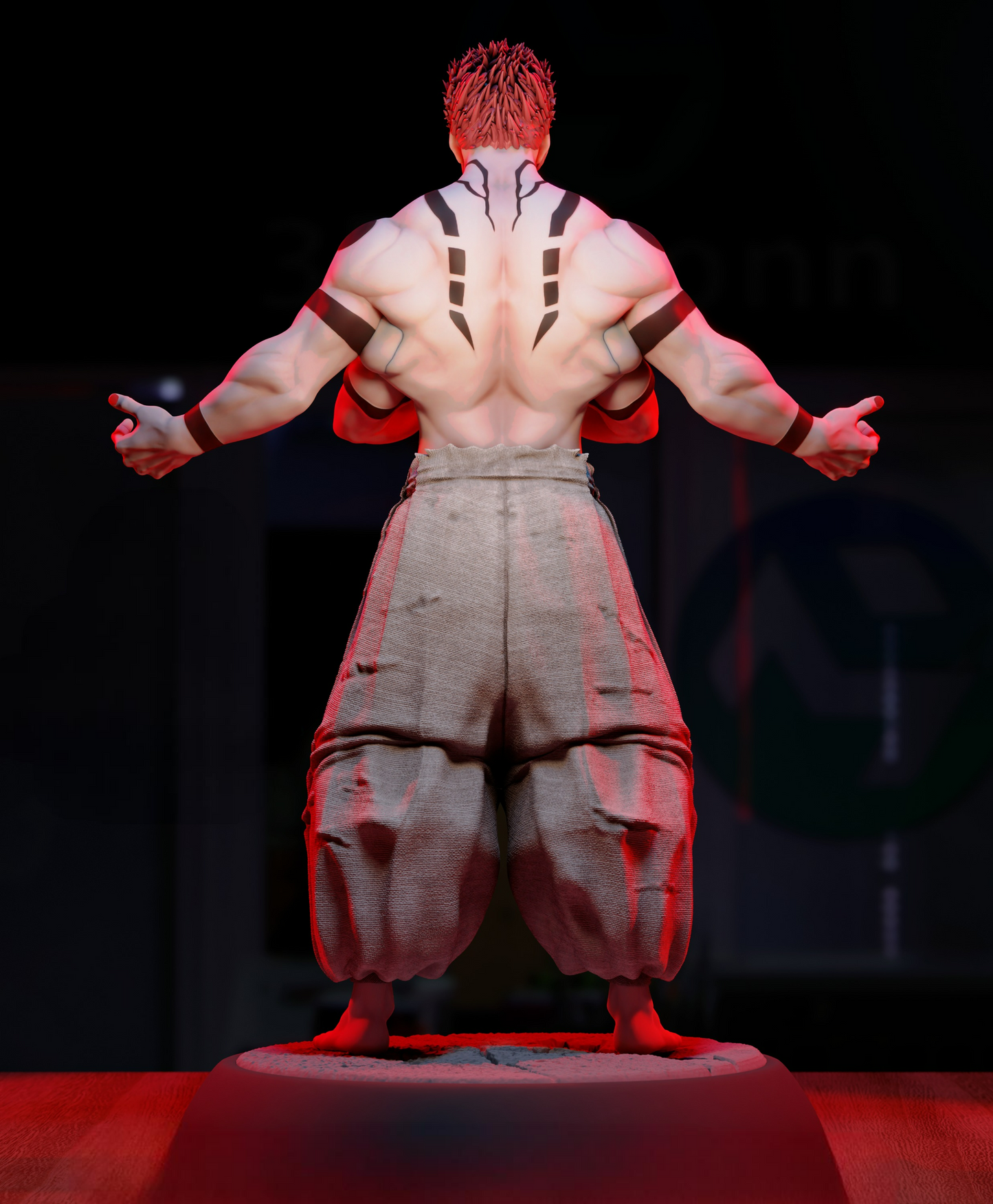 2827 Ryomen Sukuna - Jujutsu Kaisen - STL 3D Print Files