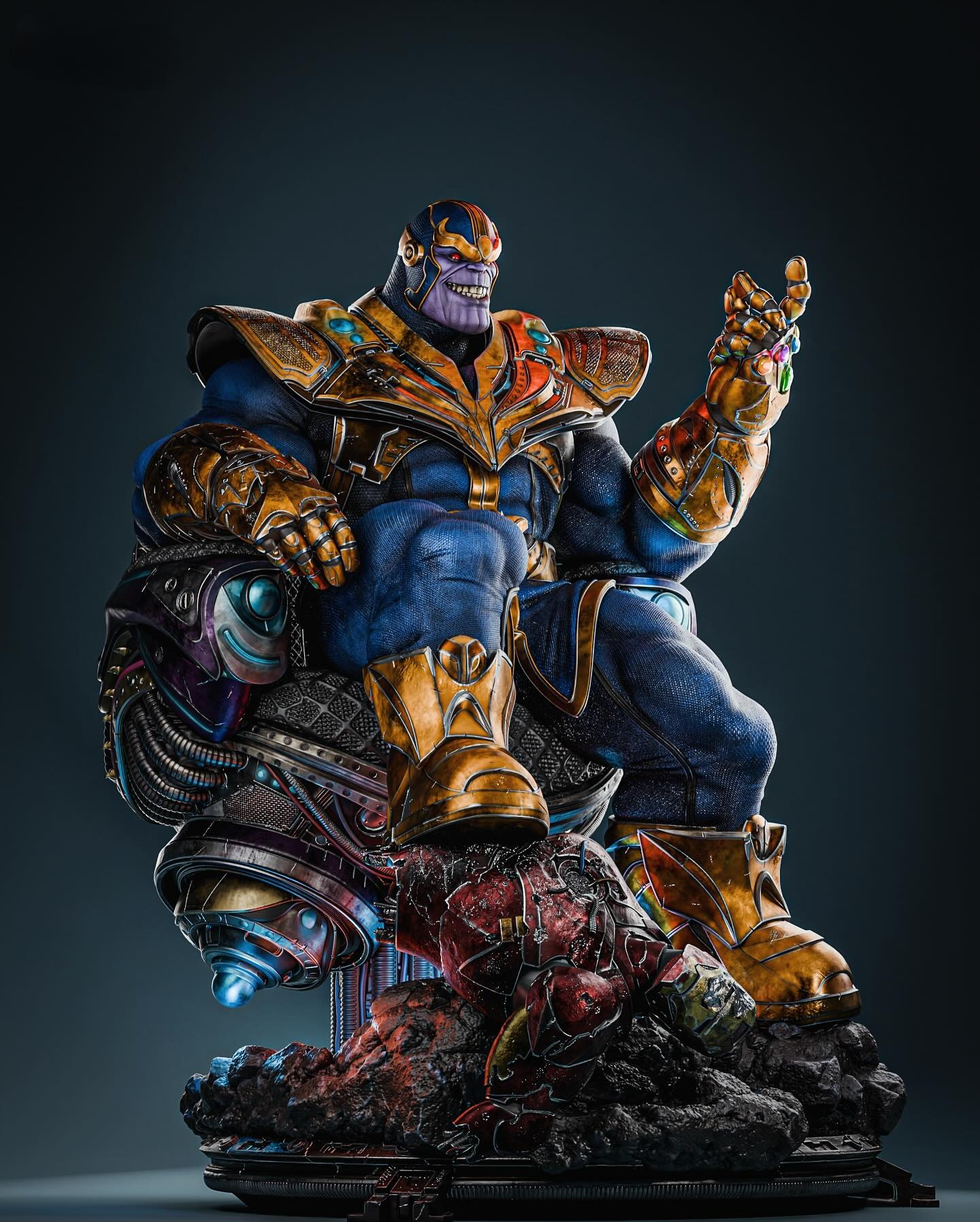 2839 Thanos - Marvel Comics - STL 3D Print Files