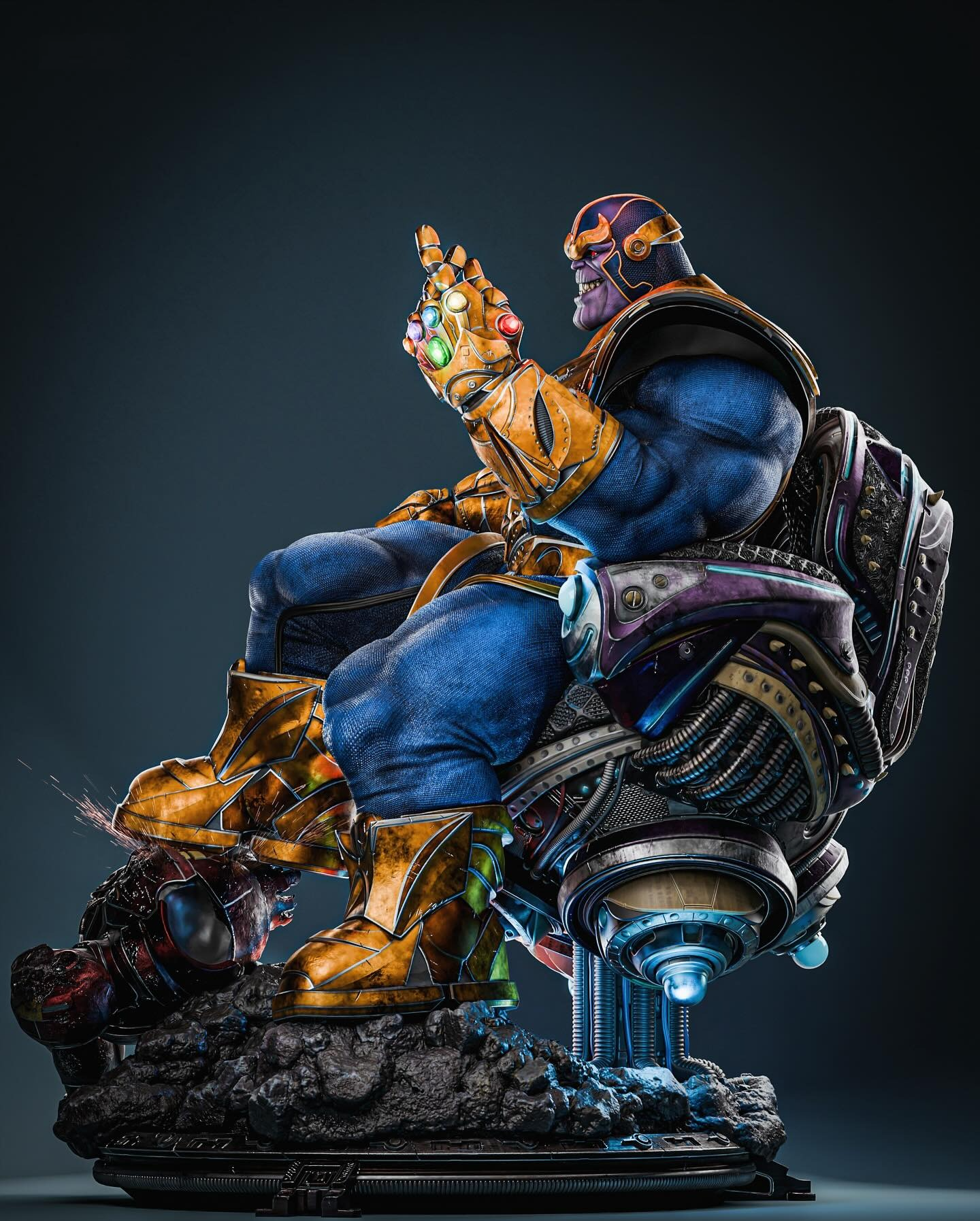 2839 Thanos - Marvel Comics - STL 3D Print Files