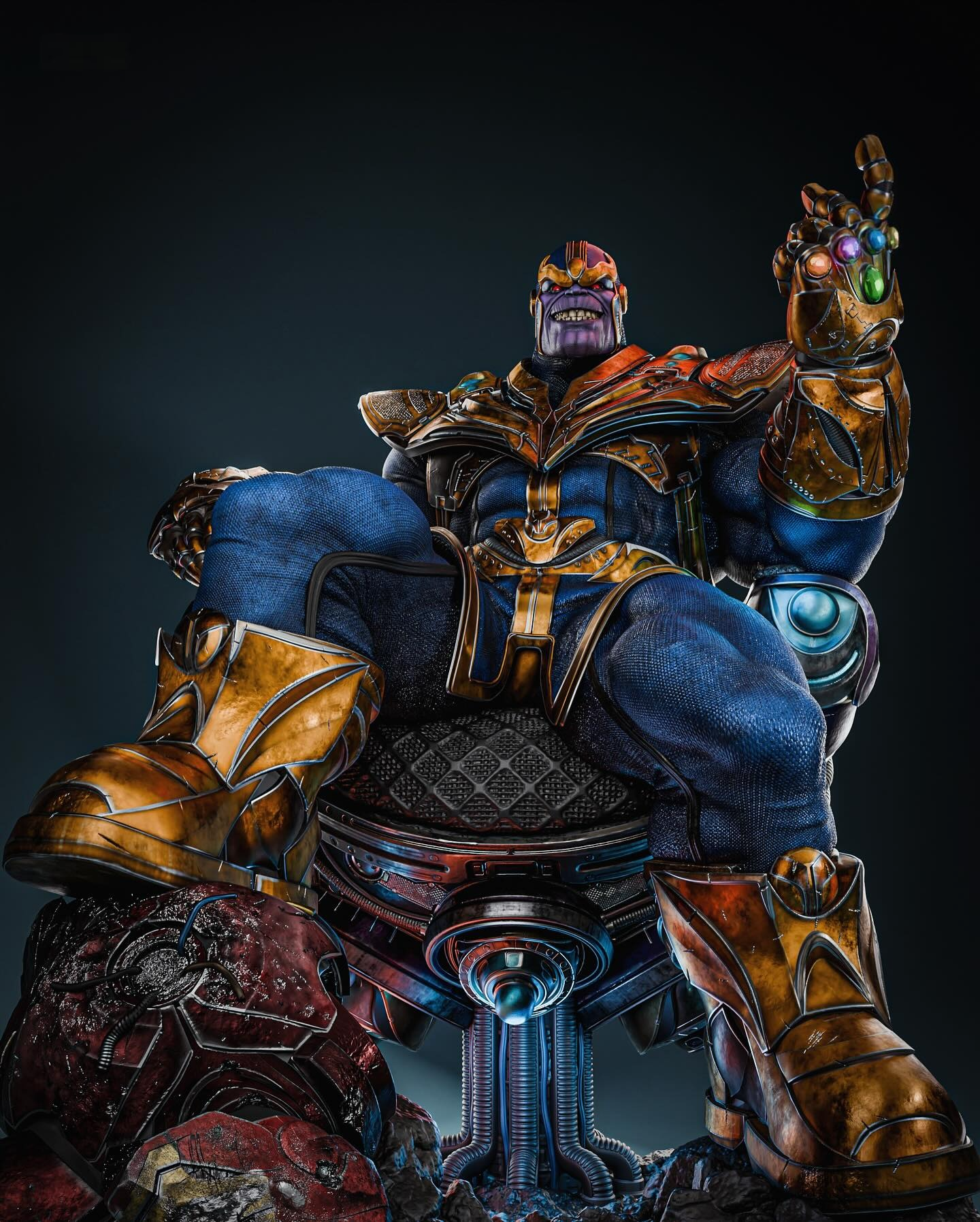 2839 Thanos - Marvel Comics - STL 3D Print Files