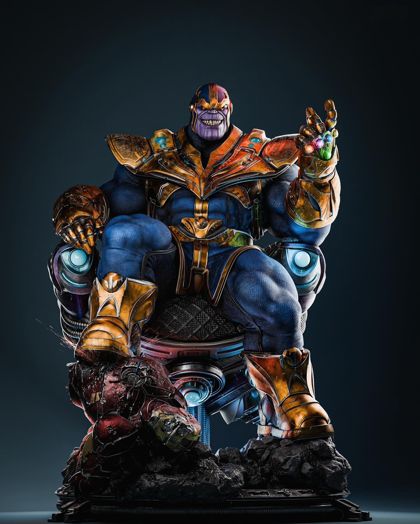 2839 Thanos - Marvel Comics - STL 3D Print Files