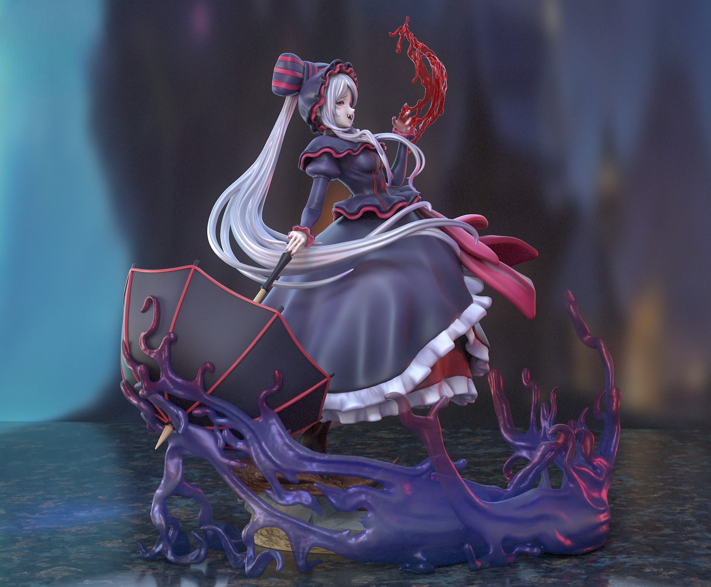 2840 Shalltear Bloodfallen - Overlord - STL 3D Print Files