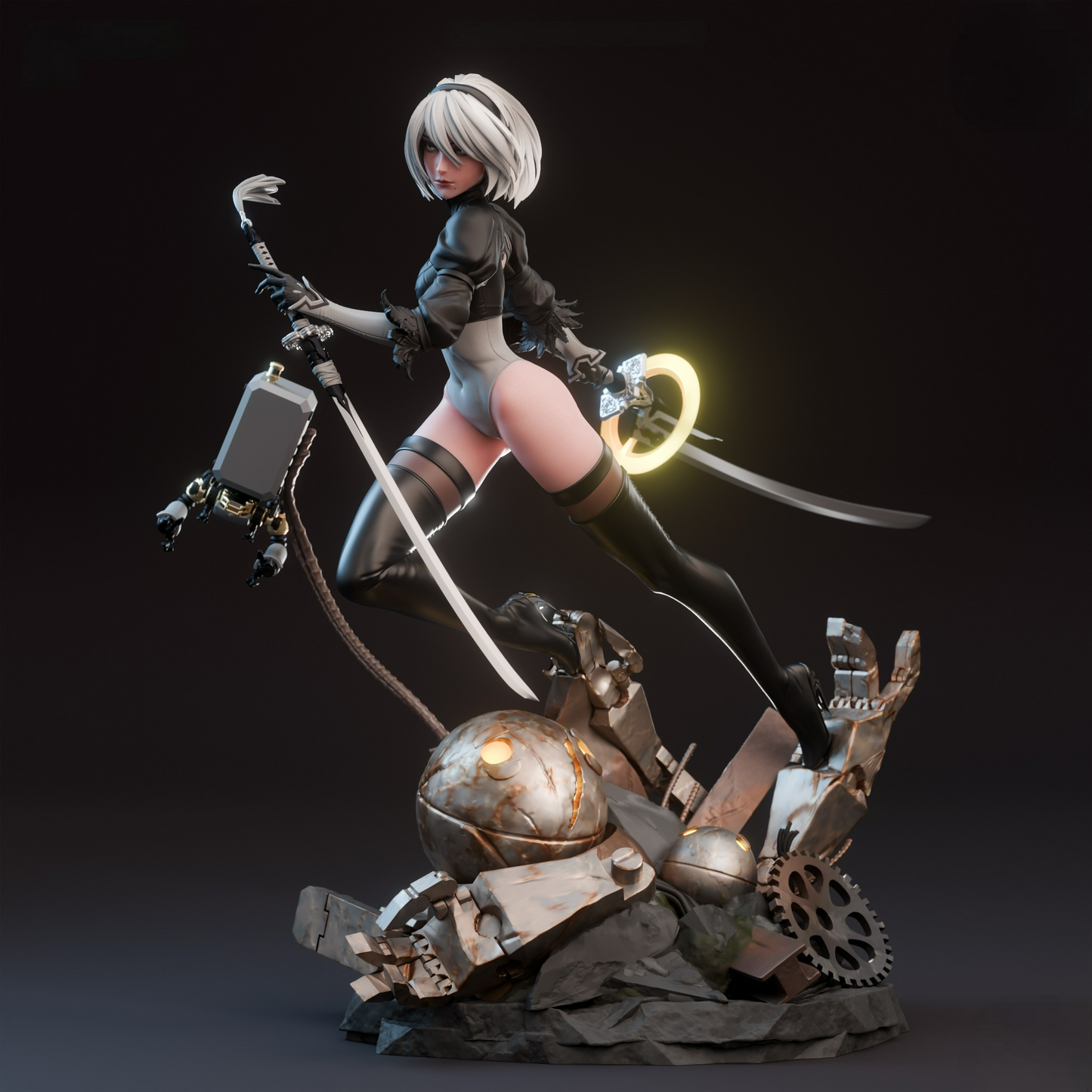 2848 2B - Nier Automata - STL 3D Print Files