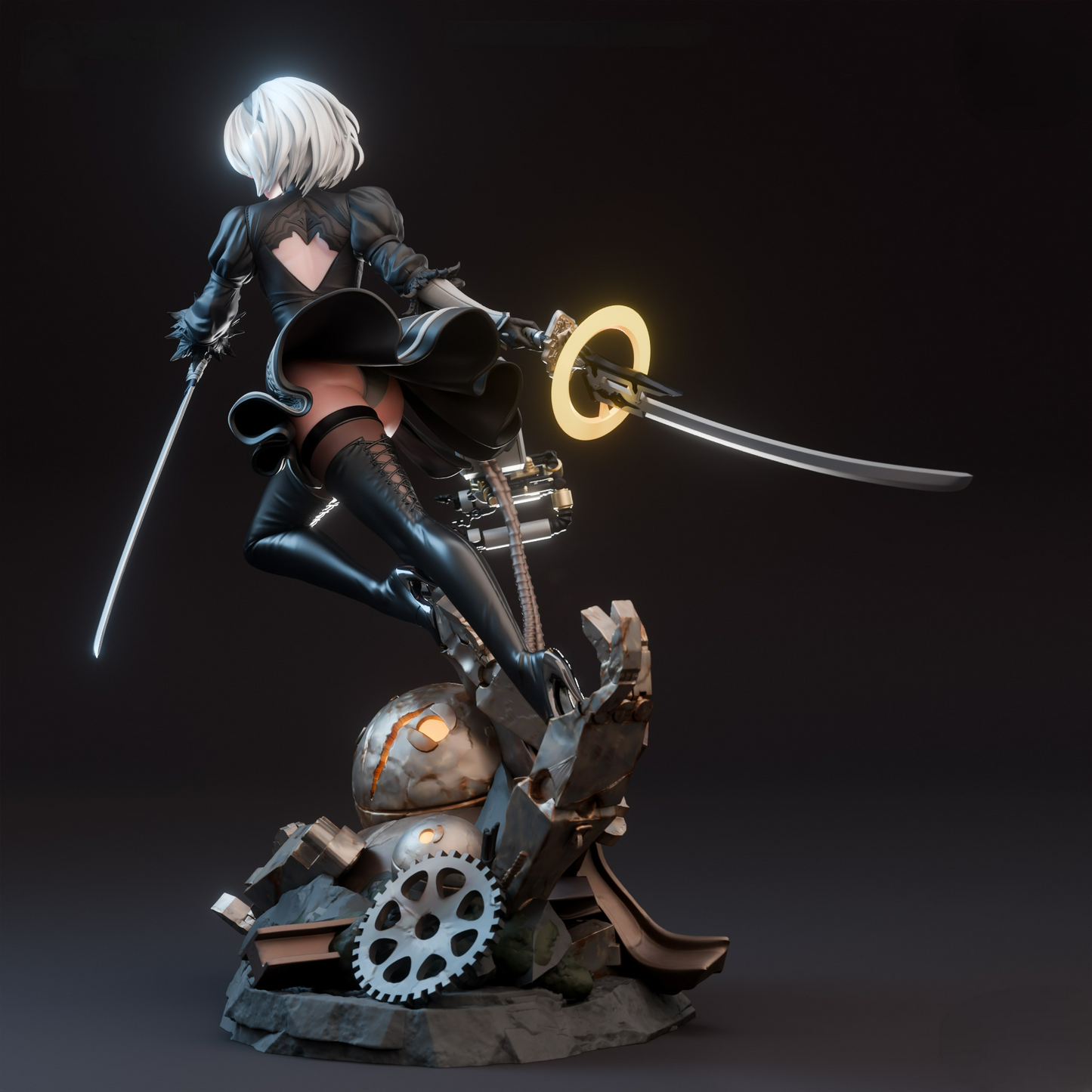 2848 2B - Nier Automata - STL 3D Print Files