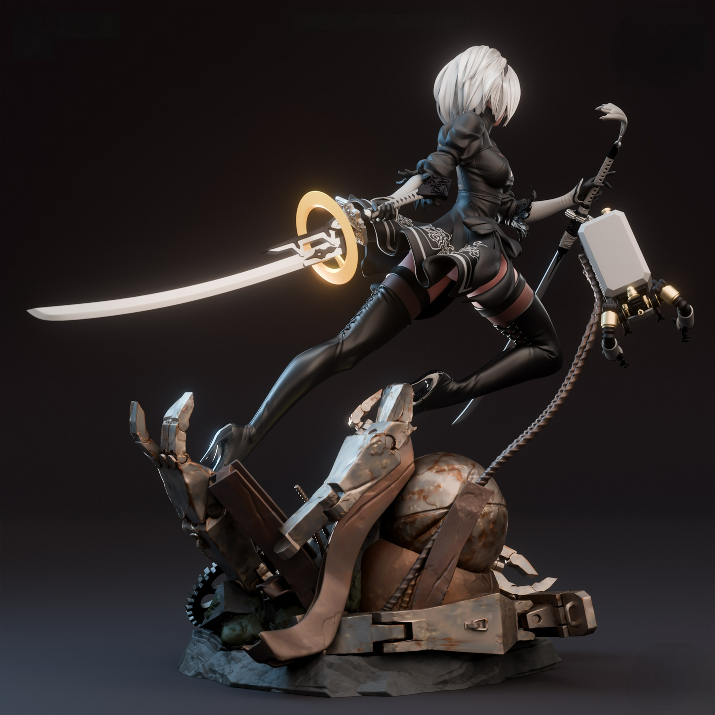 2848 2B - Nier Automata - STL 3D Print Files